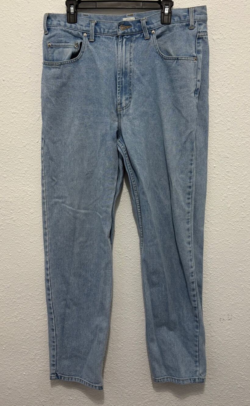 Vintage Cherokee Light Wash Straight Leg Jeans 90s 38 x 30 90s